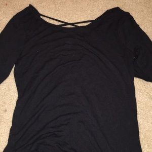black shirt